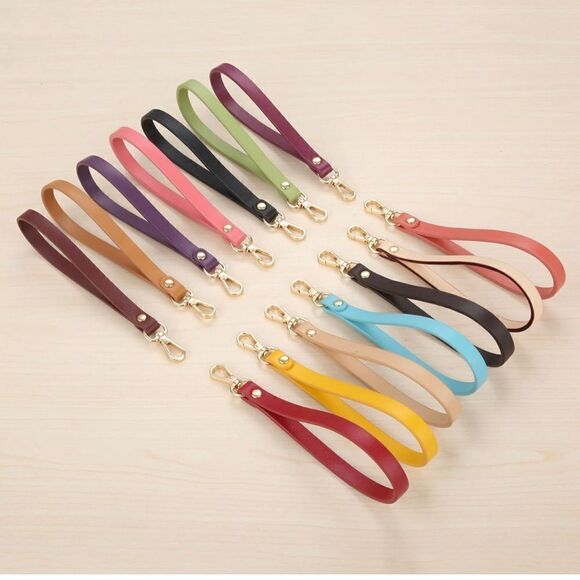 WRISTLET STRAP LEATHER BEIGE/CREAM - Picture 5 of 6